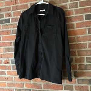 Good American Poplin Button Up